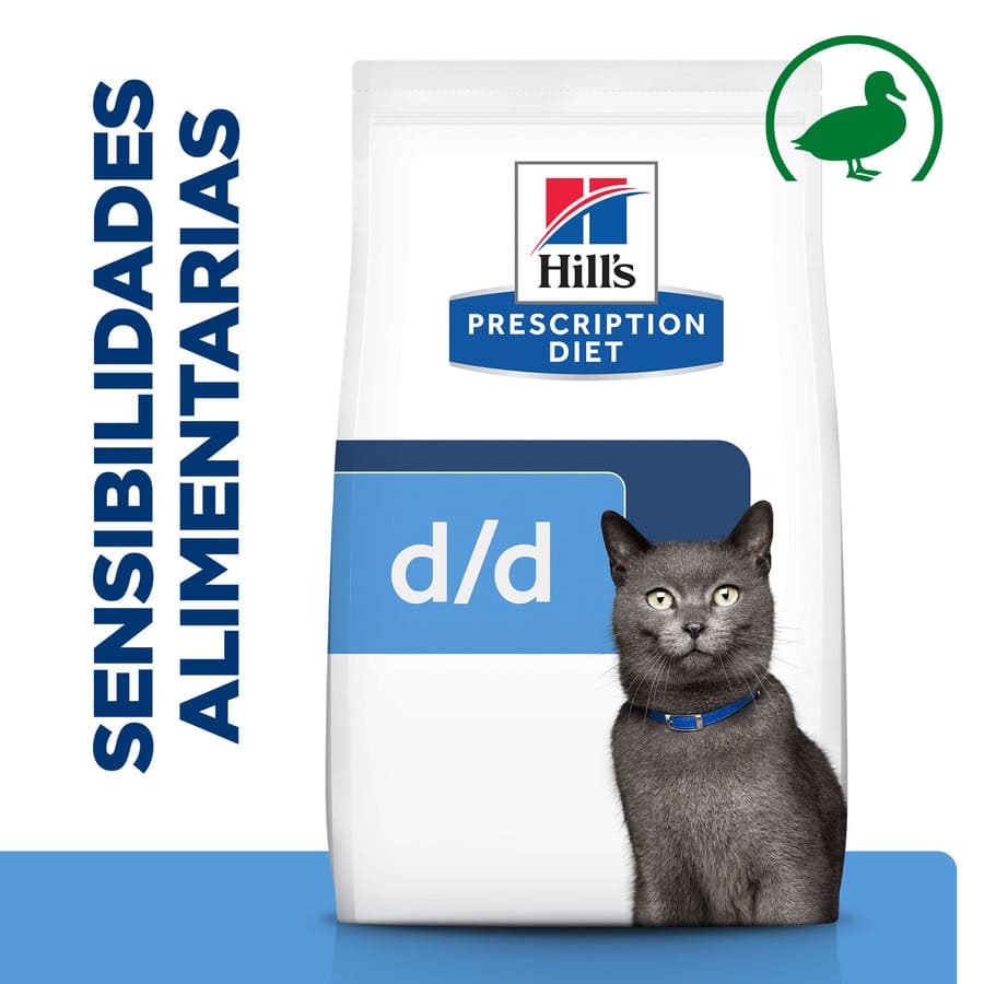 Hill's Prescription Diet Food Sensitivities d/d Pato pienso para gatos